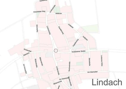 Ansicht der neuen Haltestellen in Lindach