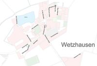 Ansicht der neuen Haltestellen in Wetzhausen