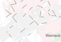 Ansicht der neuen Haltestellen in Werneck