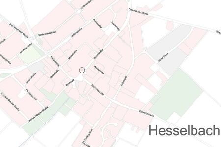 Ansicht der neuen Haltestellen in Hesselbach