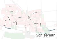 Ansicht der neuen Haltestellen in Schleerieth