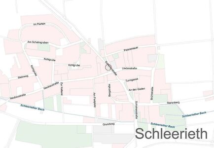 Ansicht der neuen Haltestellen in Schleerieth