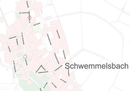 Ansicht der neuen Haltestellen in Schwemmelsbach