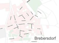 Ansicht der neuen Haltestellen in Brebersdorf