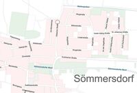 Ansicht der neuen Haltestellen in Sömmersdorf