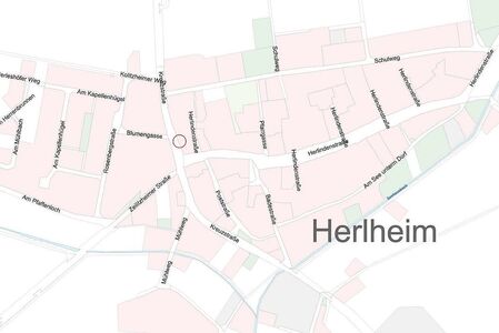 Ansicht der neuen Haltestellen in Herlheim
